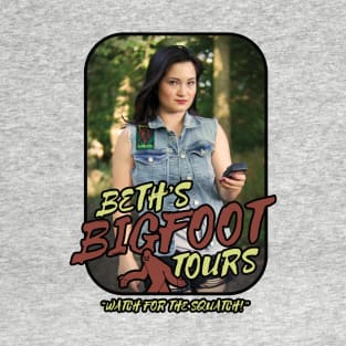 Beth's Bigfoot Tours - Hunting for the Hag T-Shirt